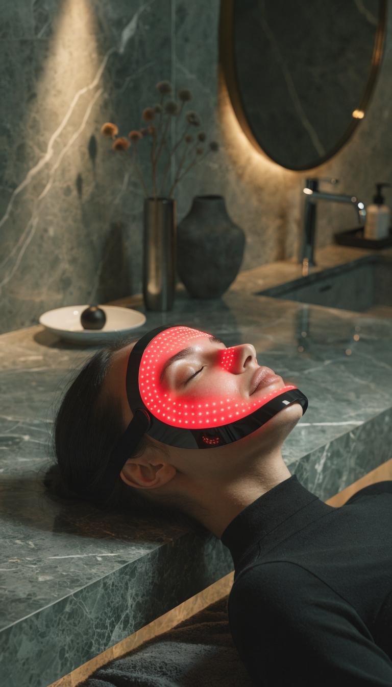Red Light Therapy Face Mask