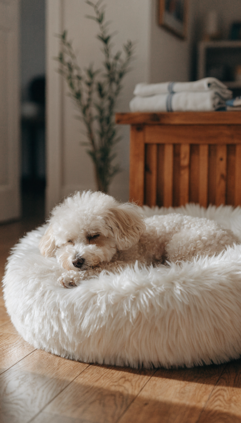 Donut Calming Dog Bed
